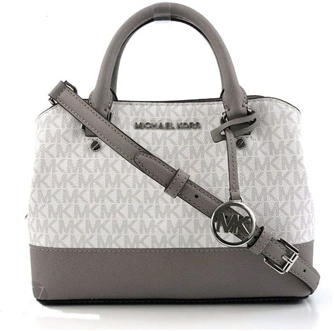 gray and white michael kors bag|Michael Kors bag beige.